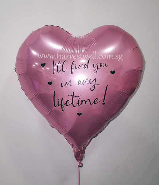 Custom Print Love Quotes Customized Balloon